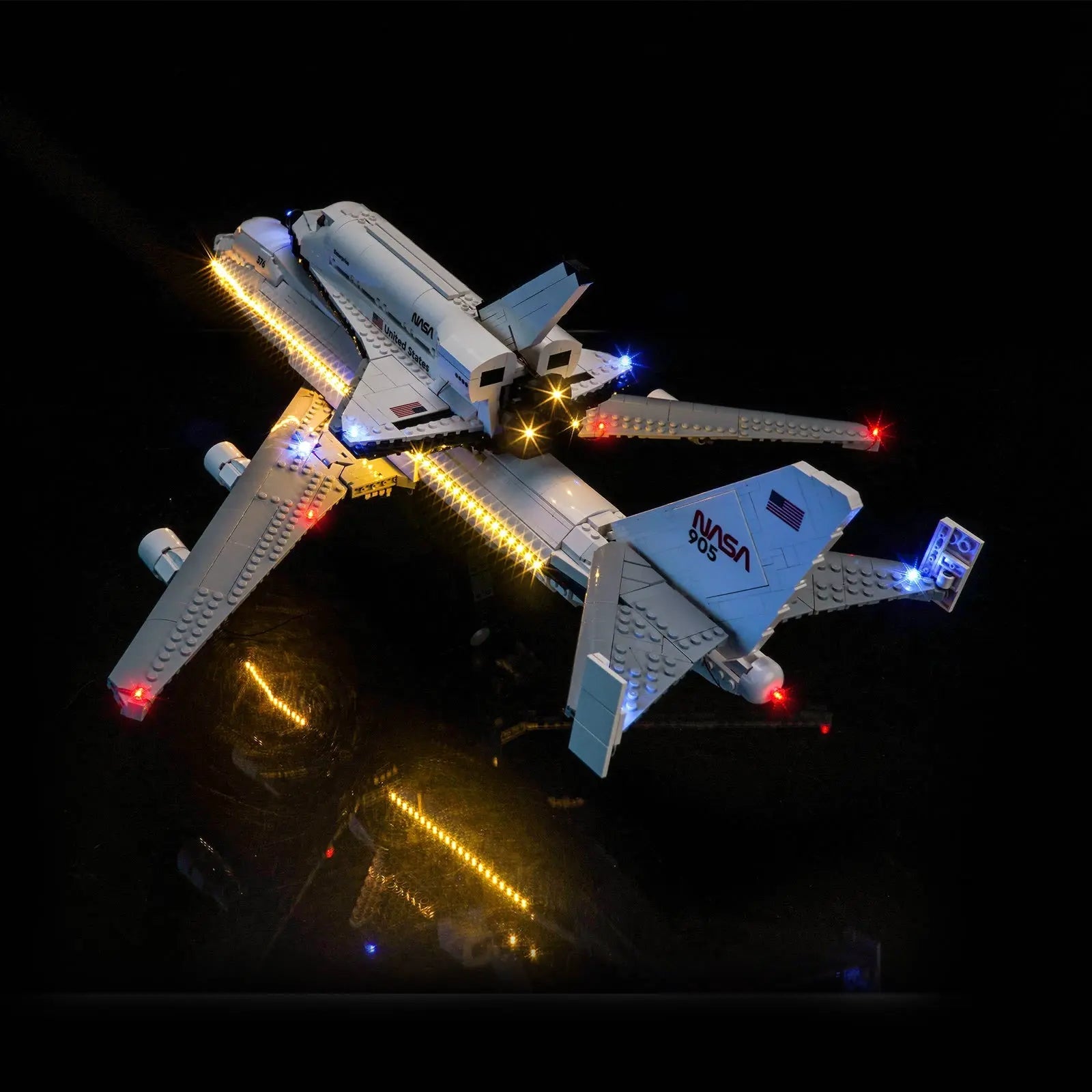 Light Kit for LEGO® Icons Shuttle Carrier Aircraft 10360 Upgrated - Bright My Bricks