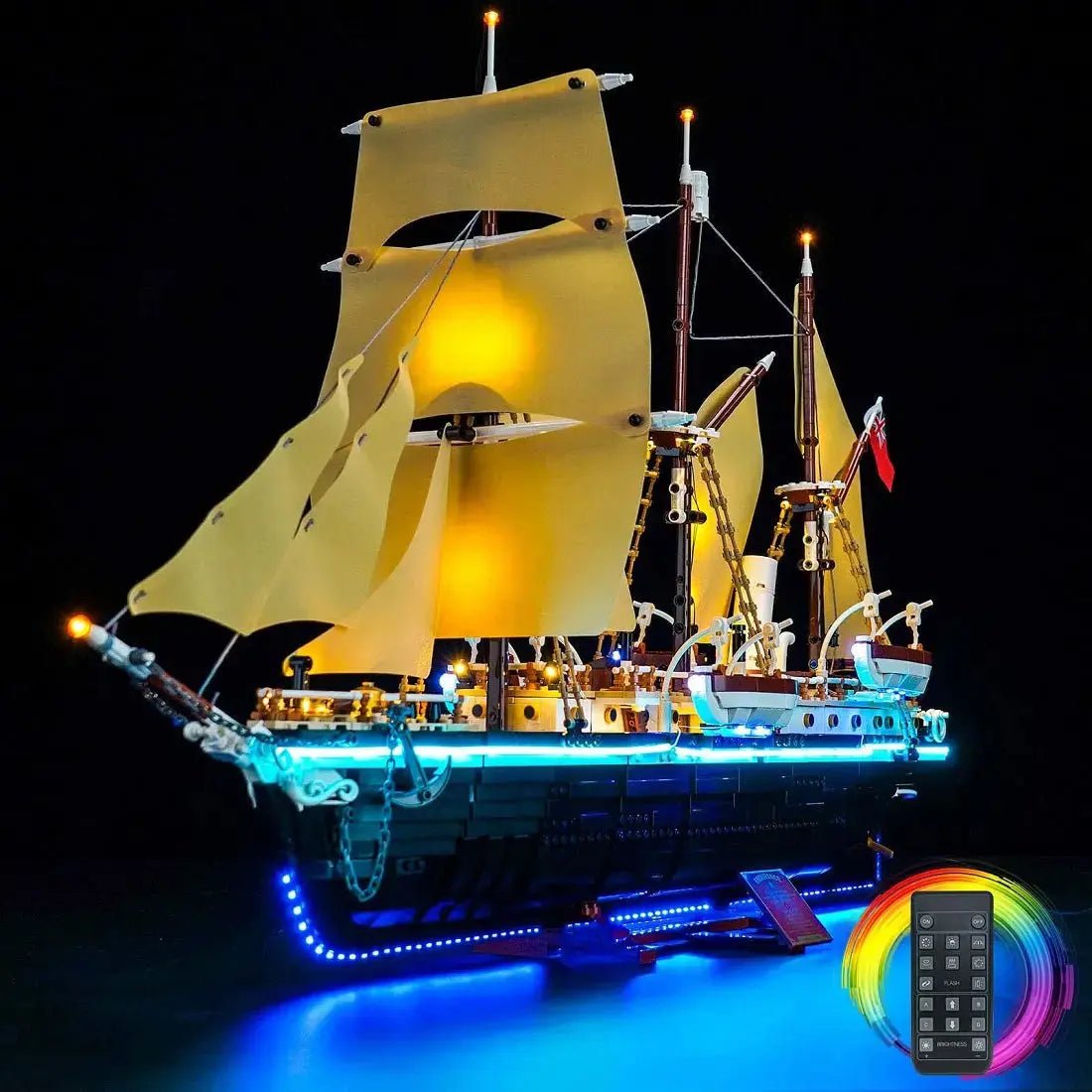 Light Kit for LEGO Icons The Endurance 10335 - Bright My Bricks