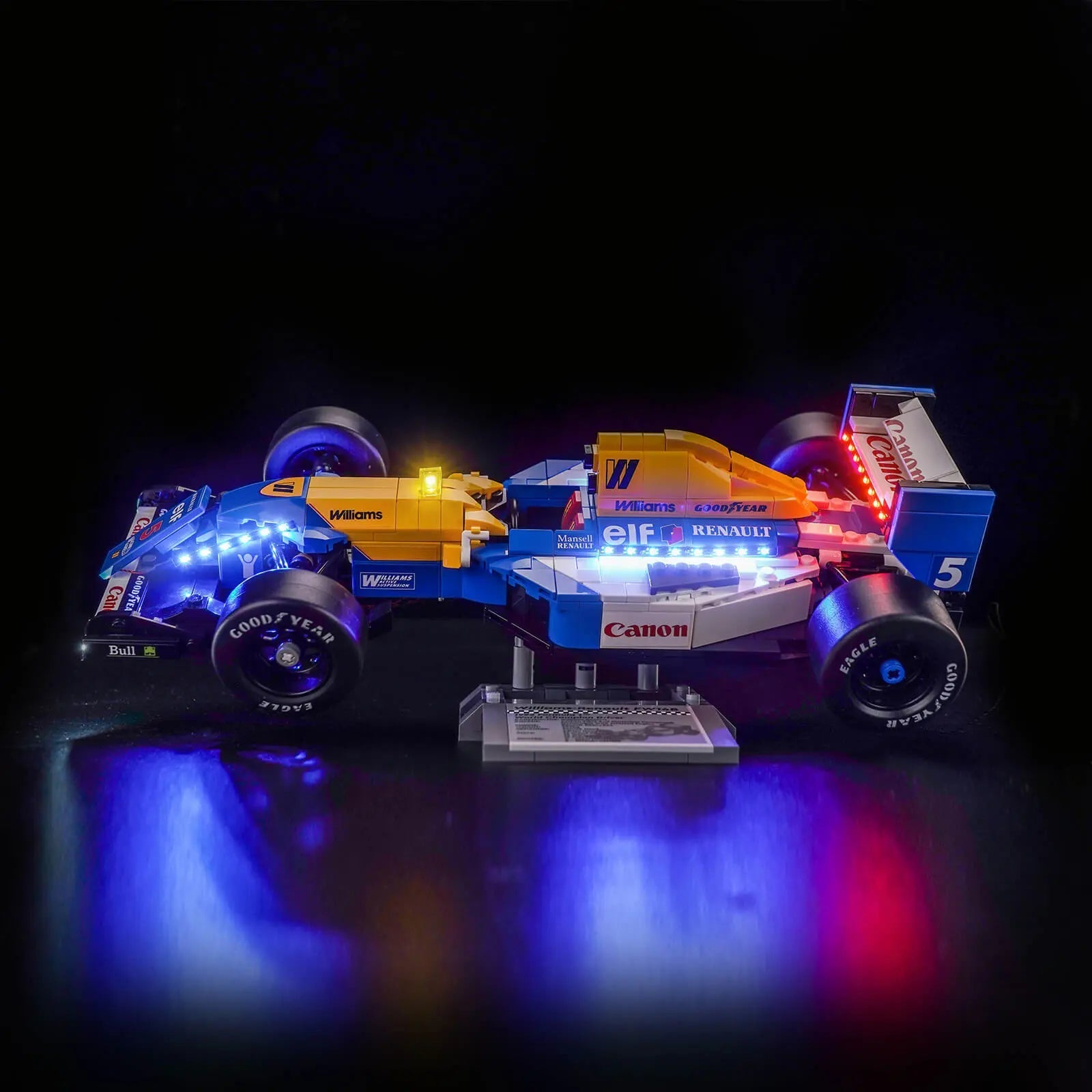 Light Kit for LEGO® Icons Williams Racing FW14B & Nigel Mansell 10353 - Bright My Bricks