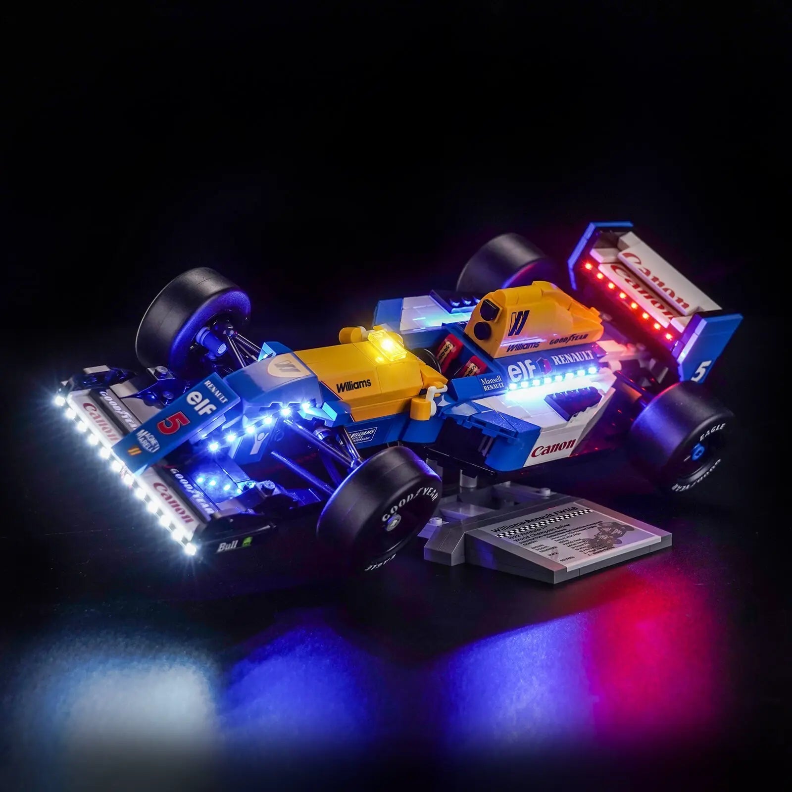 Light Kit for LEGO® Icons Williams Racing FW14B & Nigel Mansell 10353 - Bright My Bricks