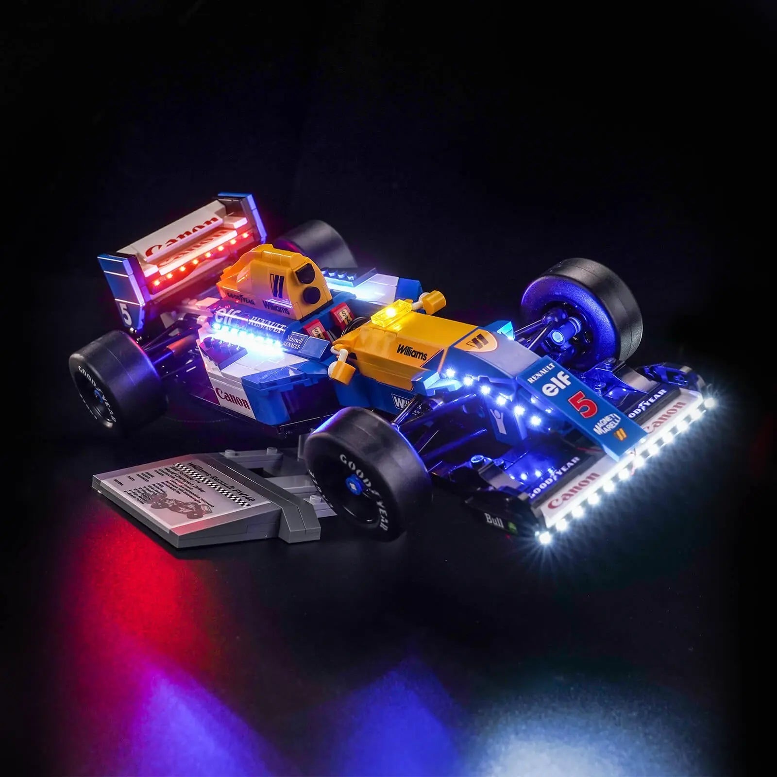 Light Kit for LEGO® Icons Williams Racing FW14B & Nigel Mansell 10353 - Bright My Bricks