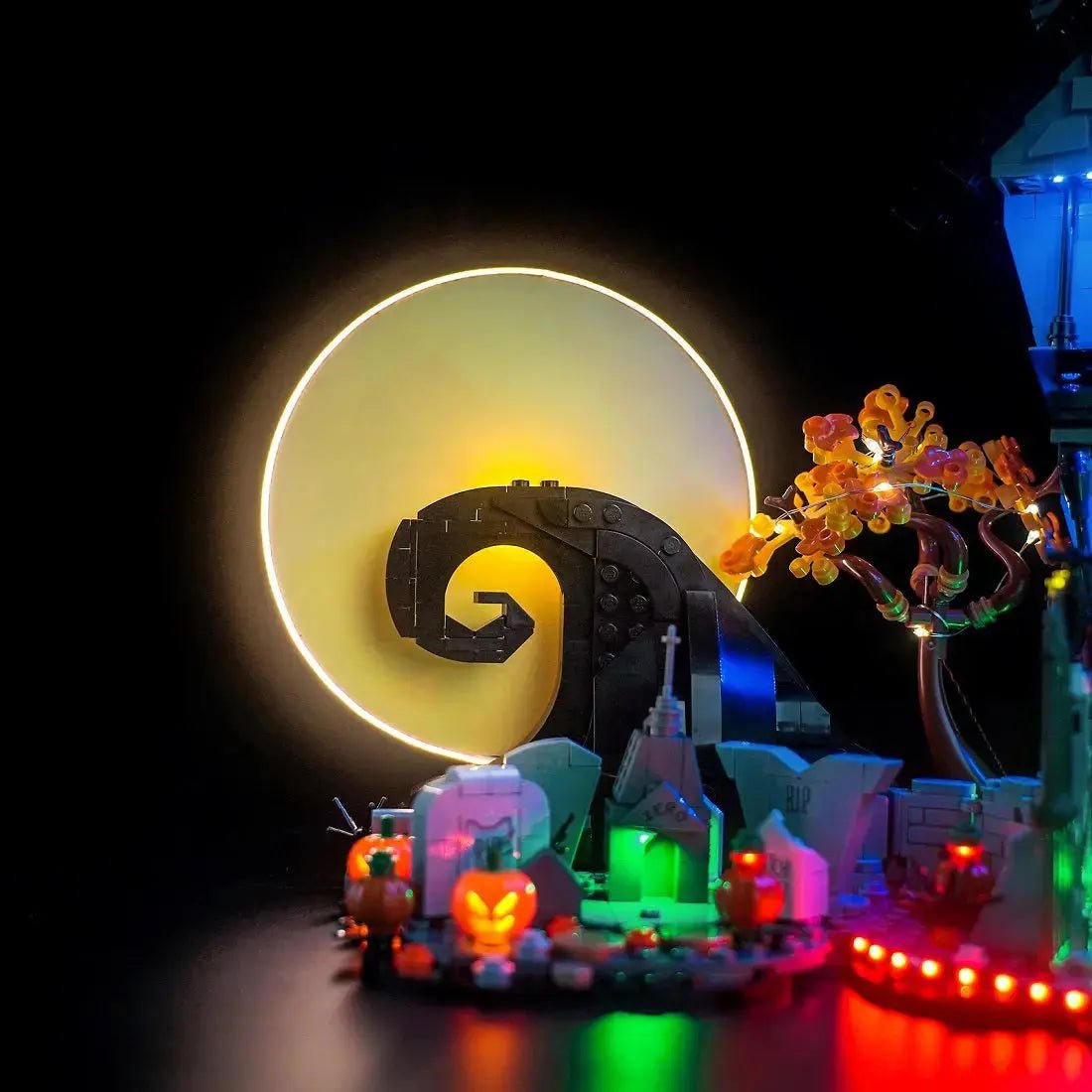 Light Kit for LEGO Ideas Disney Tim Burton's The Nightmare 21351 - Bright My Bricks