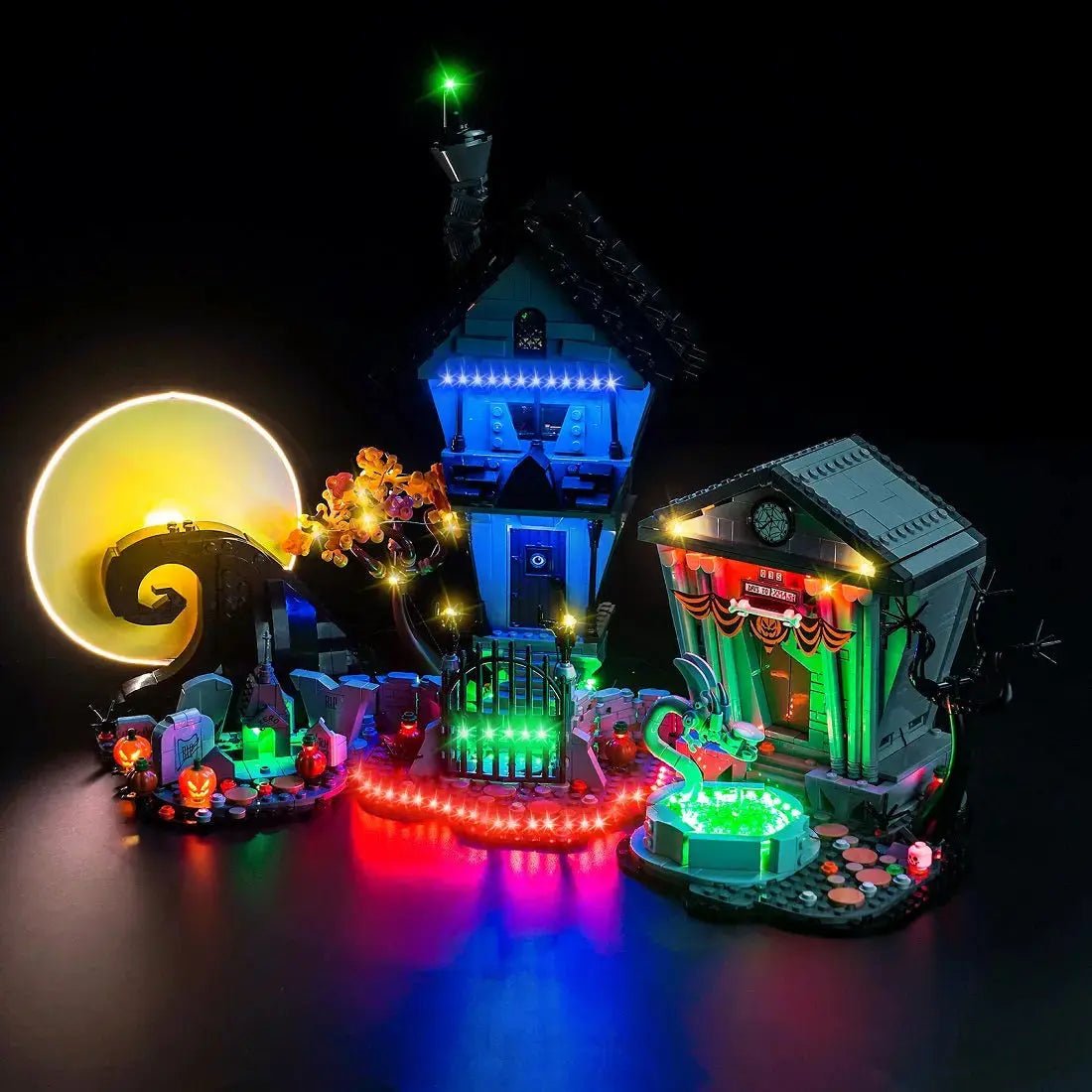 Light Kit for LEGO Ideas Disney Tim Burton's The Nightmare 21351 - Bright My Bricks