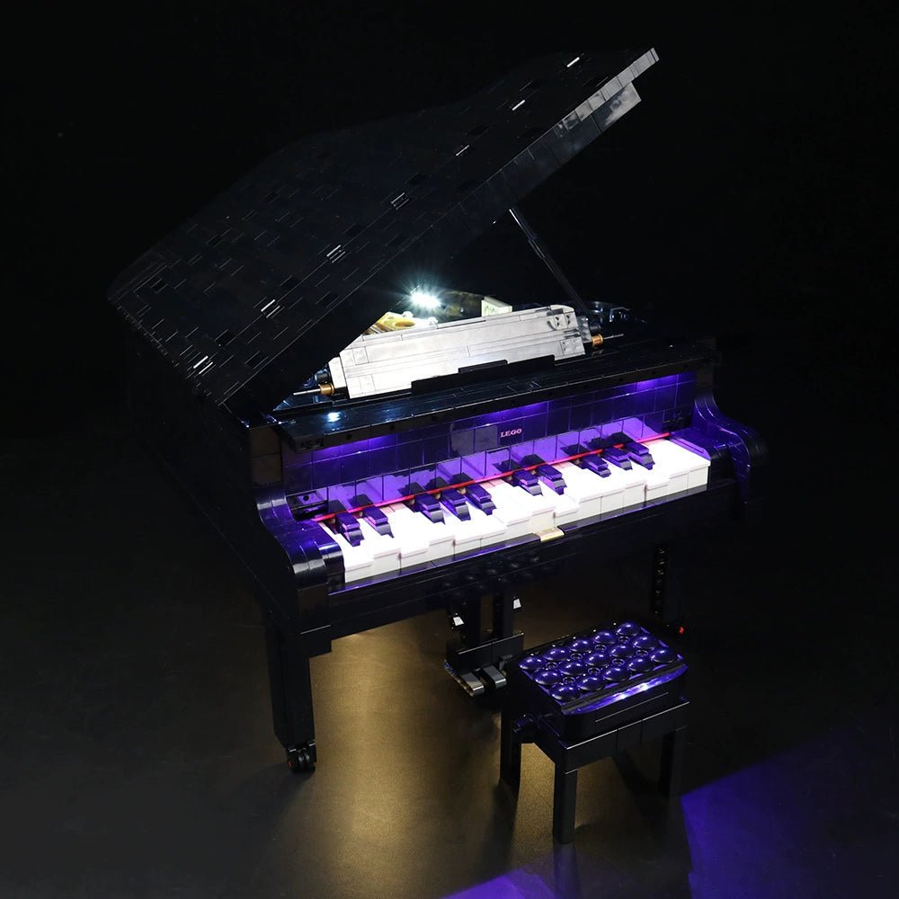 Light Kit for LEGO Ideas Grand Piano 21323 - Bright My Bricks