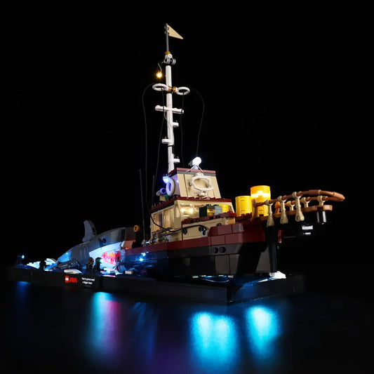 Light Kit for LEGO Ideas Jaws 21350 - Bright My Bricks