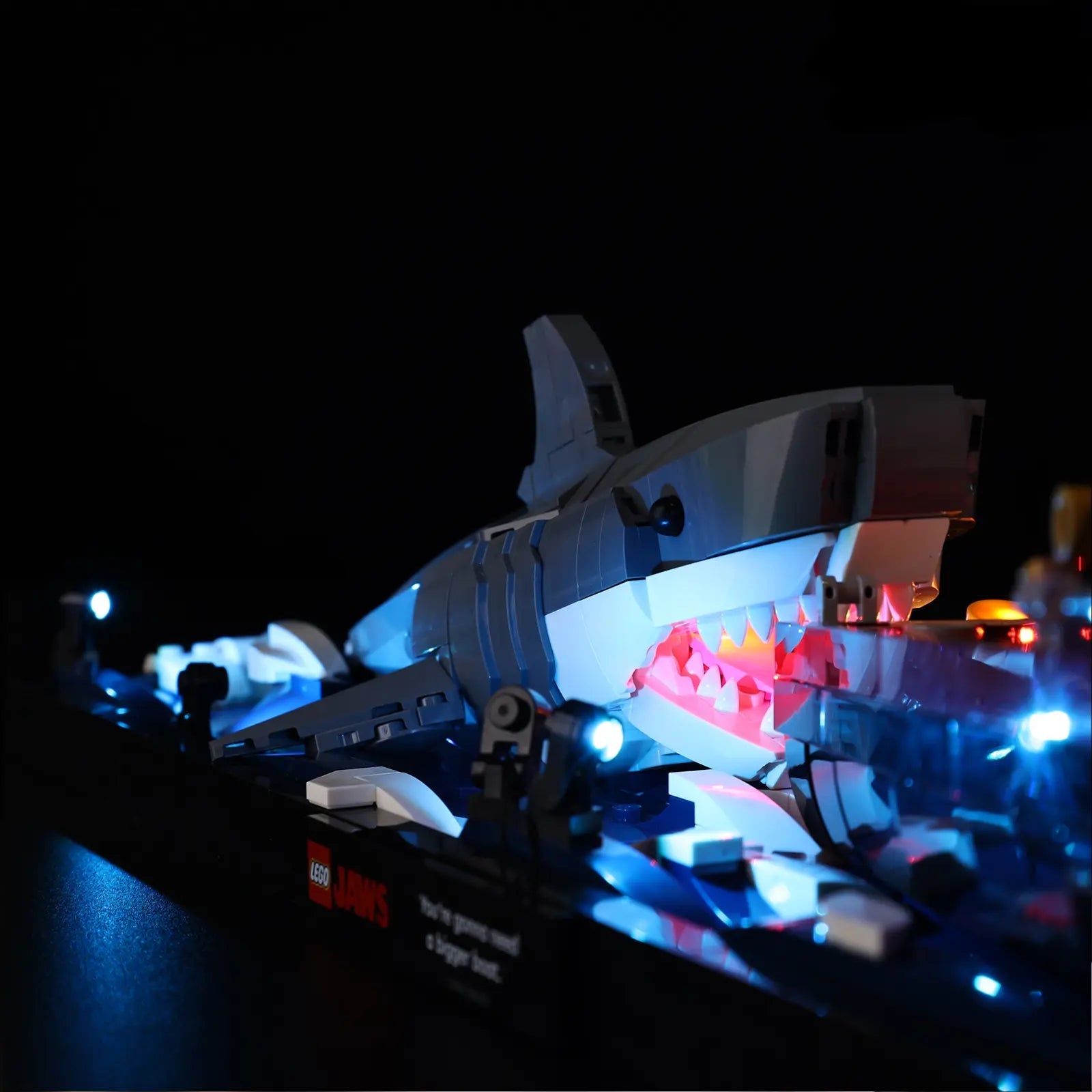 Light Kit for LEGO Ideas Jaws 21350 - Bright My Bricks