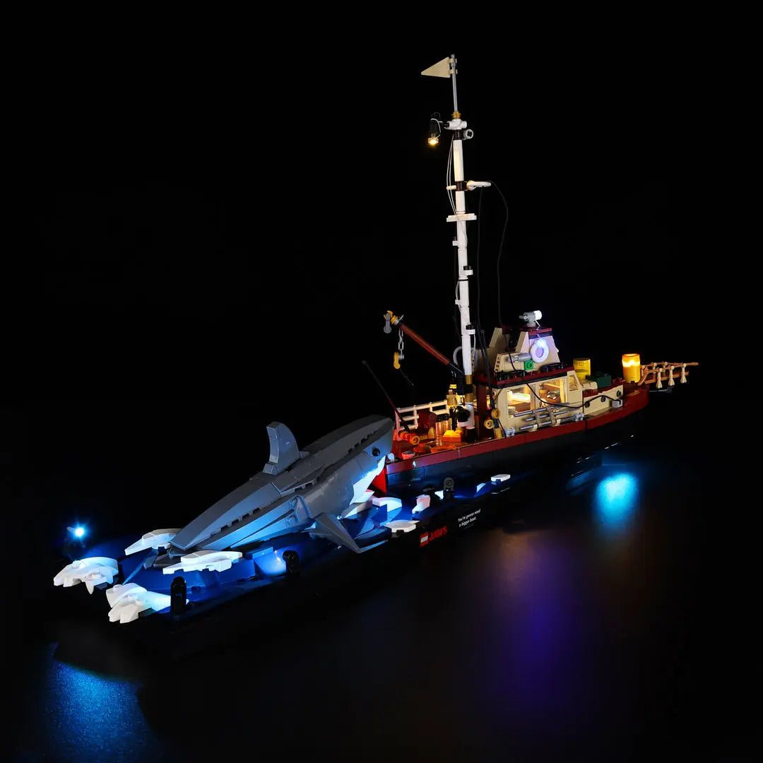 Light Kit for LEGO Ideas Jaws 21350 - Bright My Bricks