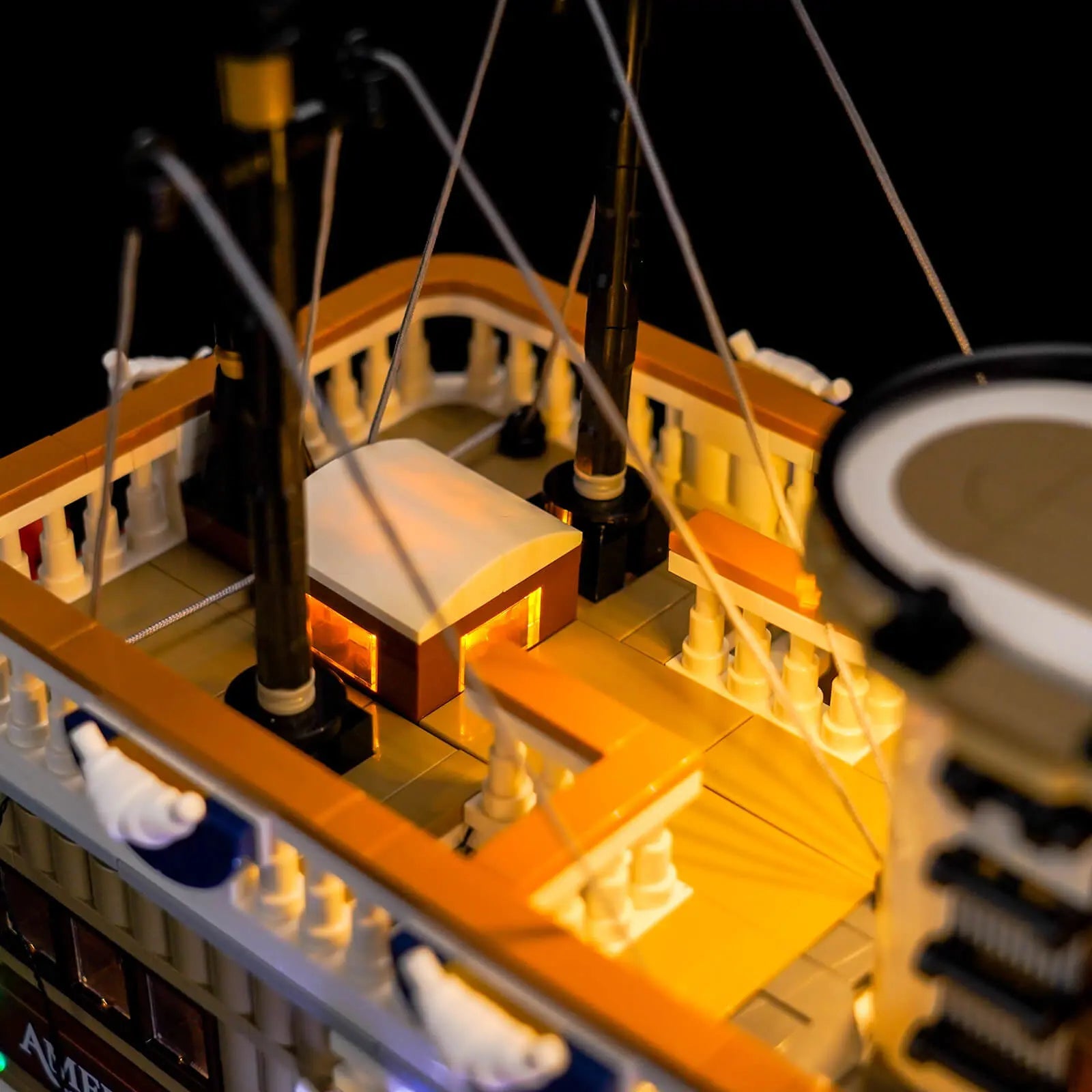 Light Kit for LEGO Ideas River Steamboat – 21356 | Bright My Bricks - Bright My Bricks