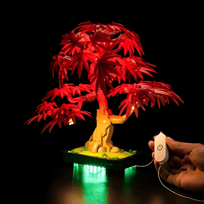 Light Kit for LEGO® Japanese Red Maple Bonsai Tree 10348 - Bright My Bricks