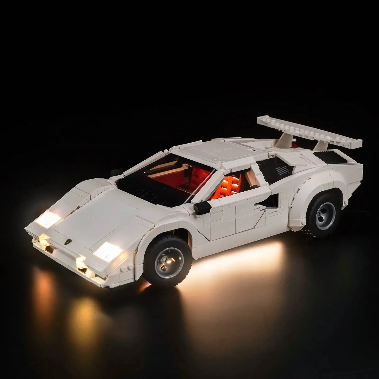 Light Kit for LEGO Lamborghini Countach 5000 Quattrovalvole 10337 - Bright My Bricks