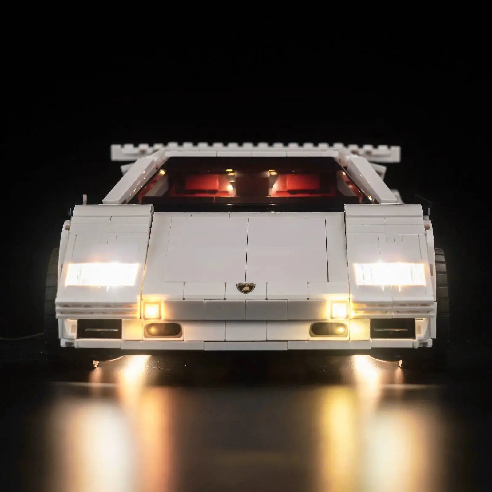 Beleuchtungsset für LEGO® Icons Lamborghini Countach 5000 Quattrovalvole #10337