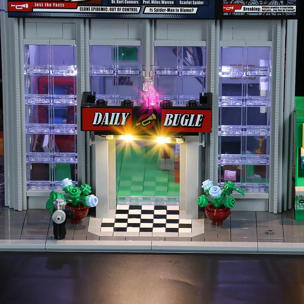 Light Kit for LEGO Marvel Daily Bugle 76178 - Bright My Bricks