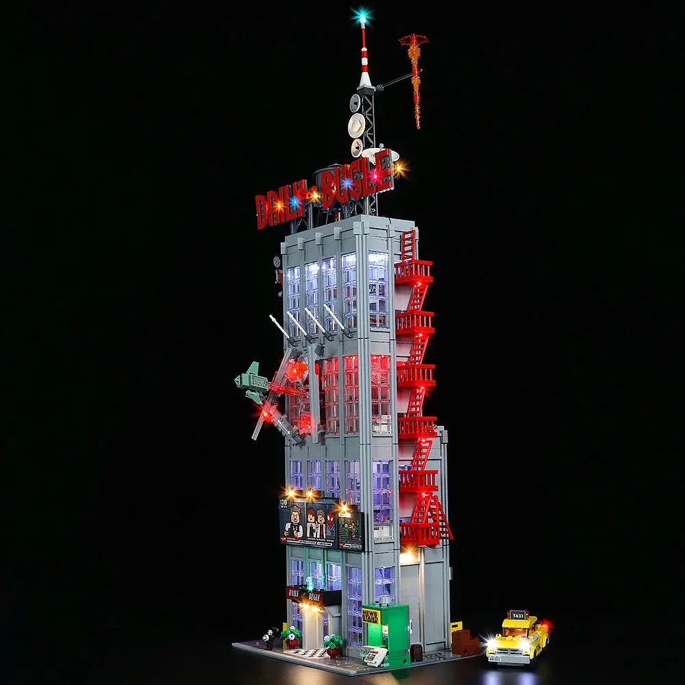 Light Kit for LEGO Marvel Daily Bugle 76178 - Bright My Bricks