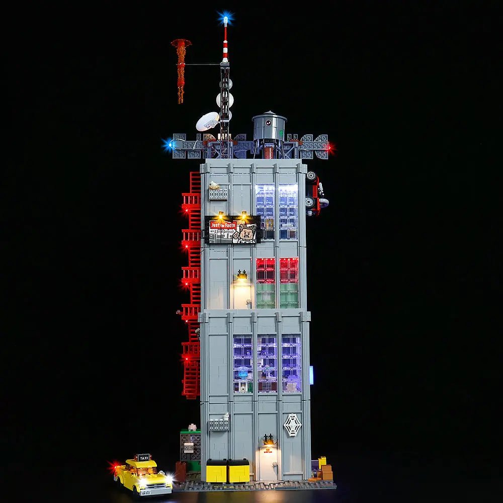 Light Kit for LEGO Marvel Daily Bugle 76178 - Bright My Bricks