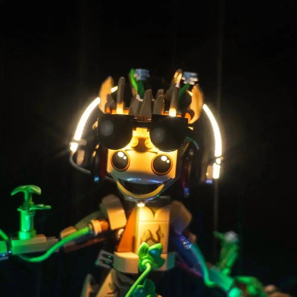 Light Kit for LEGO Marvel Dancing Groot 76297 - Bright My Bricks