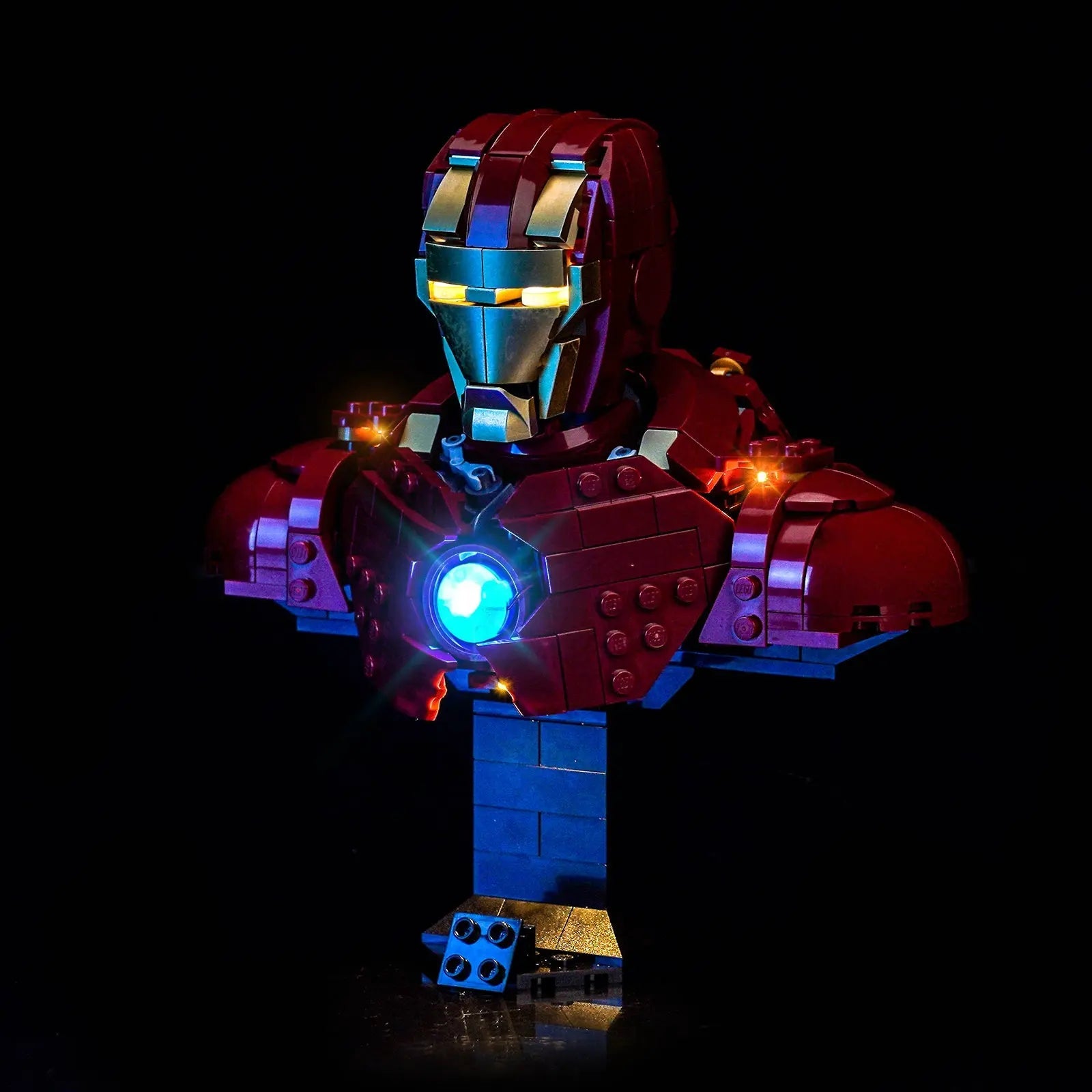Light Kit for LEGO® Marvel Iron Man MK4 Bust 76327 - Bright My Bricks