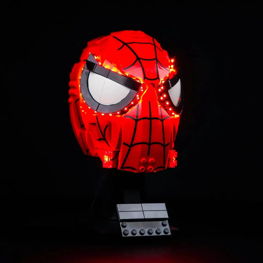 Light Kit for LEGO Marvel Spider - Man's Mask 76285 - Bright My Bricks