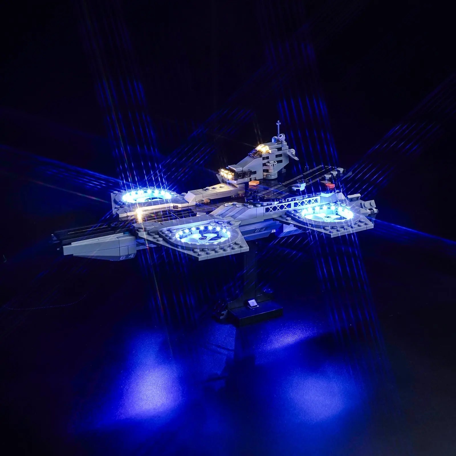 Light Kit for LEGO® Marvel The Avengers Helicarrier 76295 - Bright My Bricks
