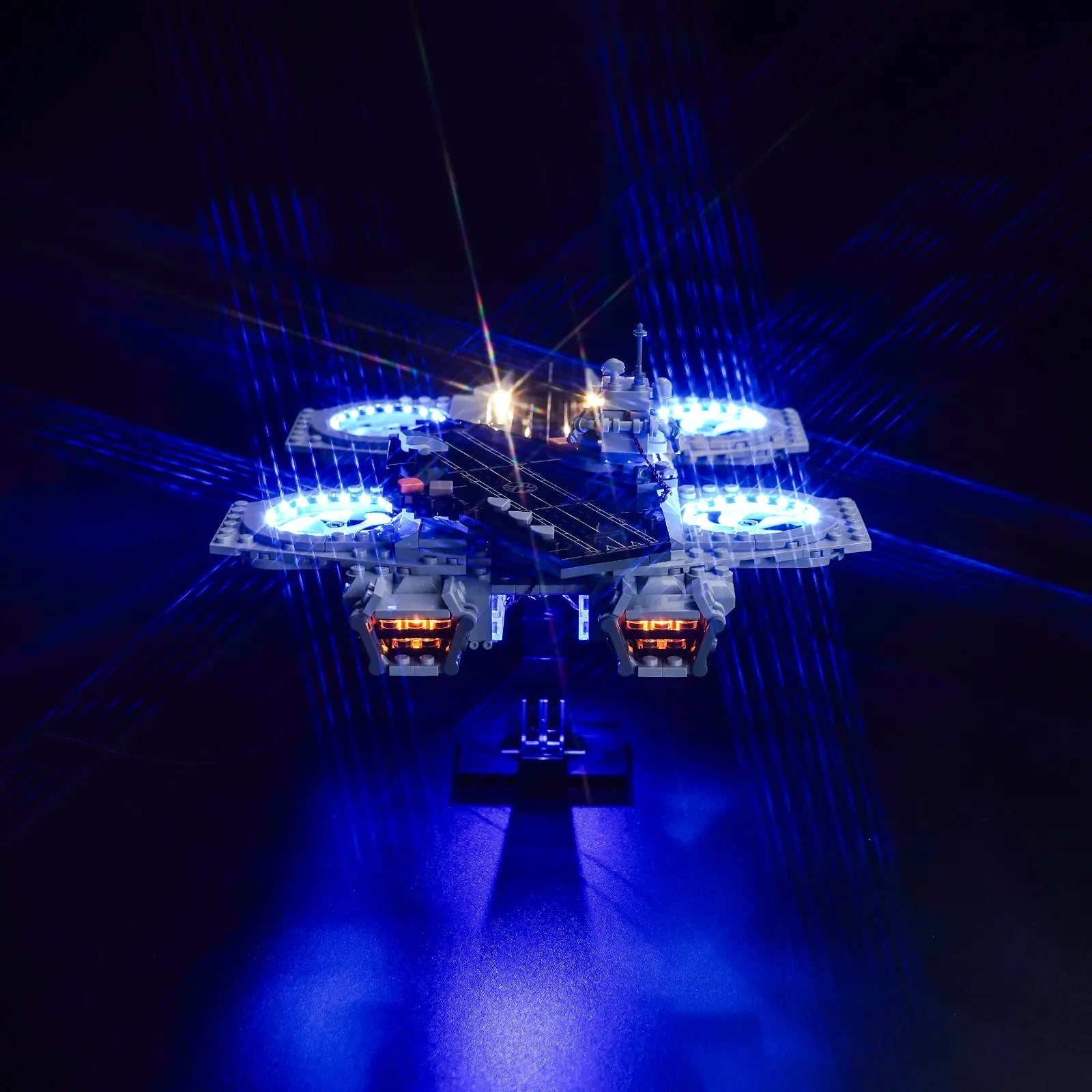 Light Kit for LEGO® Marvel The Avengers Helicarrier 76295 - Bright My Bricks