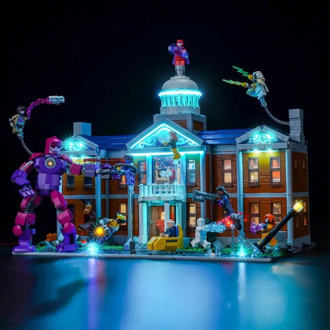 Light Kit for LEGO Marvel X - Men: The X - Mansion 76294 - Bright My Bricks