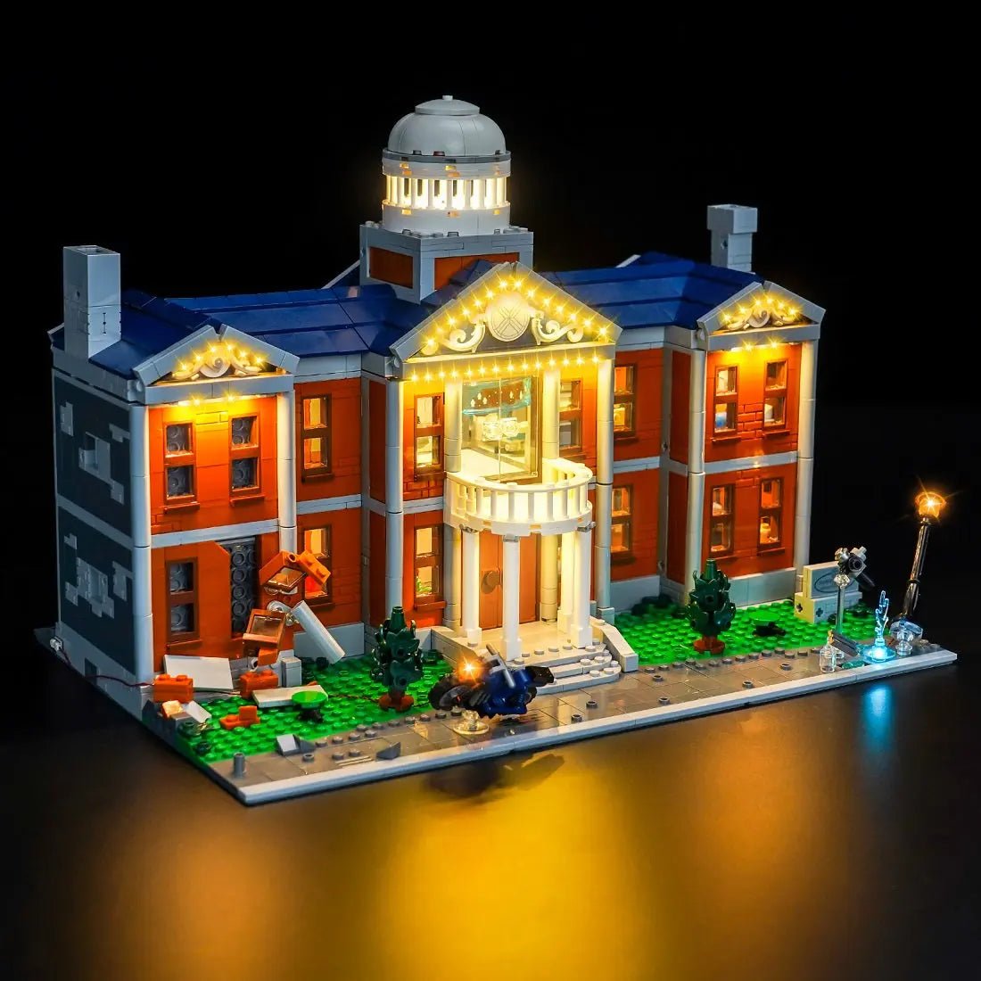 Light Kit for LEGO® Marvel X - Men: The X - Mansion 76294 Standart Version - Bright My Bricks