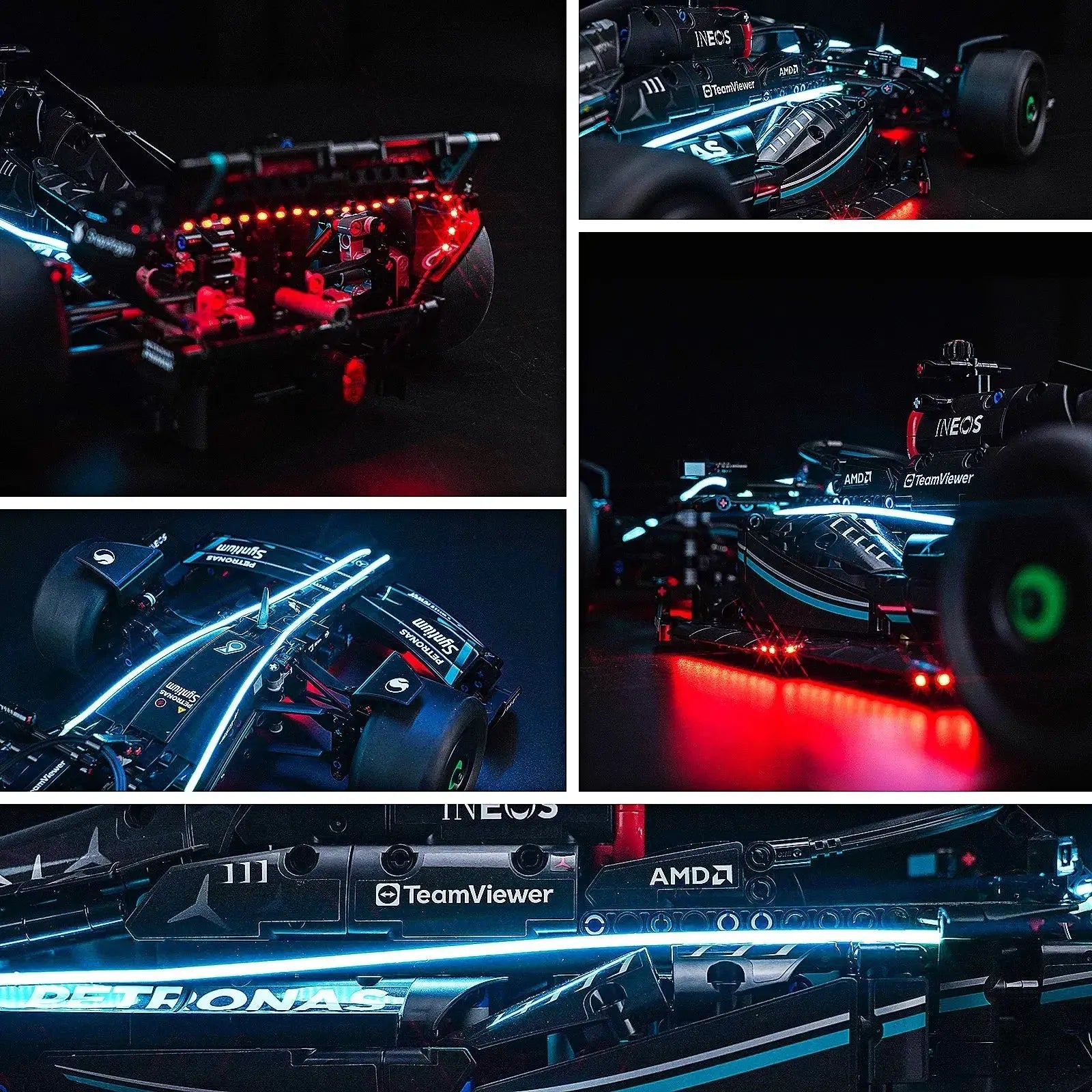 Light Kit for LEGO Mercedes - AMG F1 W14 E Performance 42171 - Bright My Bricks