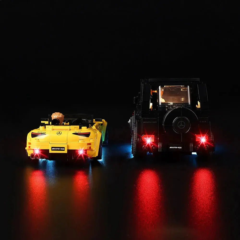 Kit d'éclairage pour LEGO® Speed ​​Champions Mercedes-AMG G 63 et Mercedes-AMG SL 63 #76924