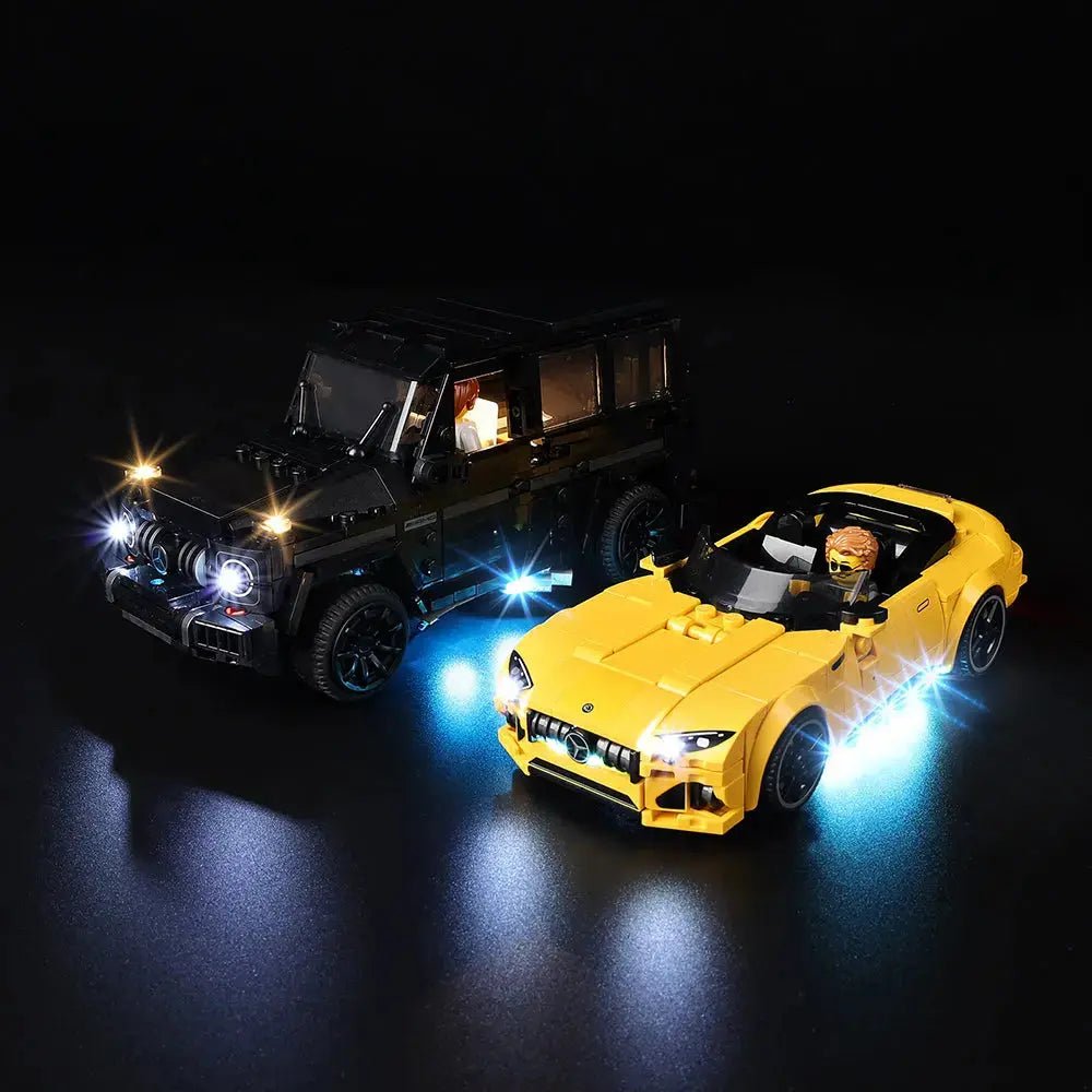 Kit d'éclairage pour LEGO® Speed ​​Champions Mercedes-AMG G 63 et Mercedes-AMG SL 63 #76924