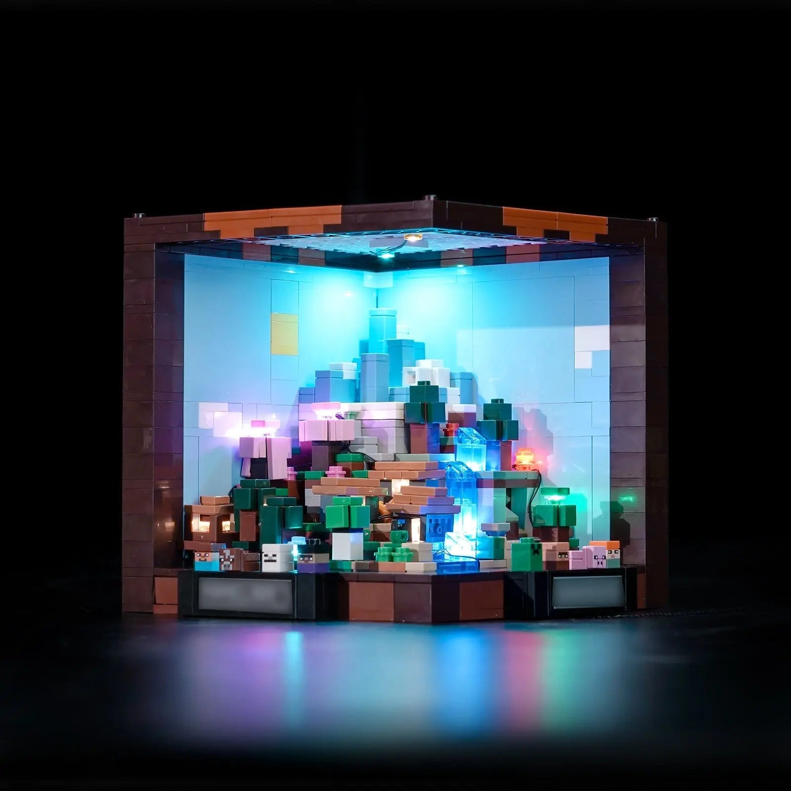 Light Kit for LEGO Minecraft The Crafting Table 21265 - Bright My Bricks