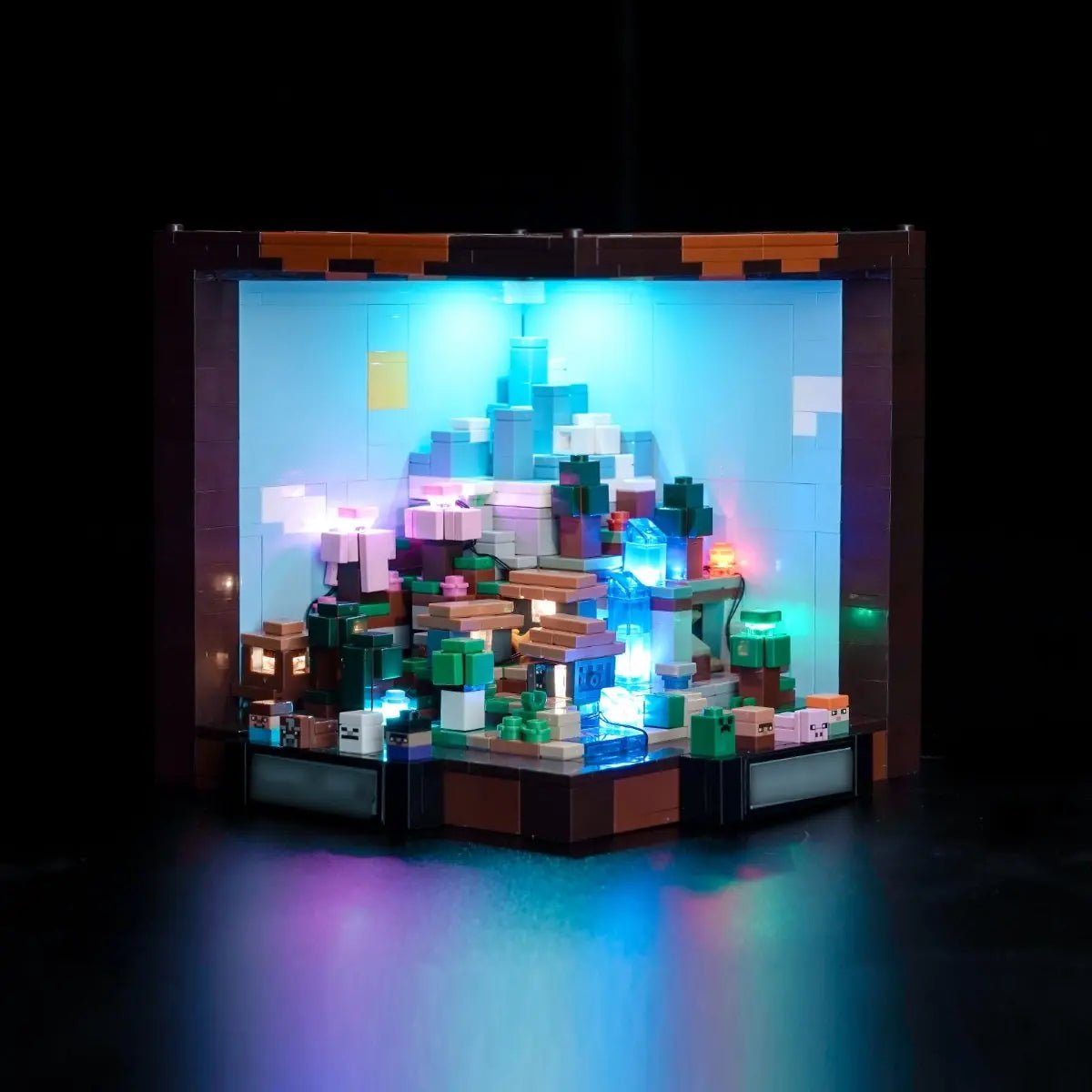 Light Kit for LEGO Minecraft The Crafting Table 21265 - Bright My Bricks