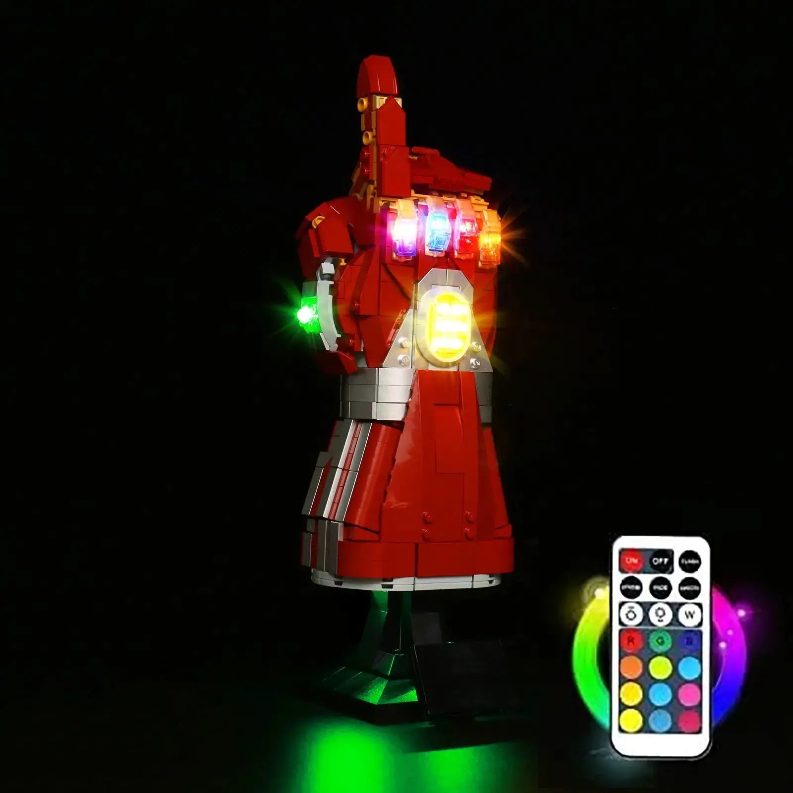 Light Kit for LEGO Nano Gauntlet 76223 - Bright My Bricks