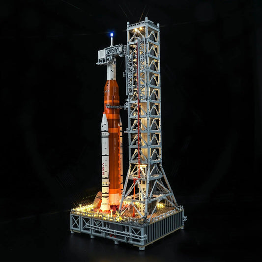 Light Kit for LEGO NASA Artemis Space Launch System 10341 Standard - Bright My Bricks