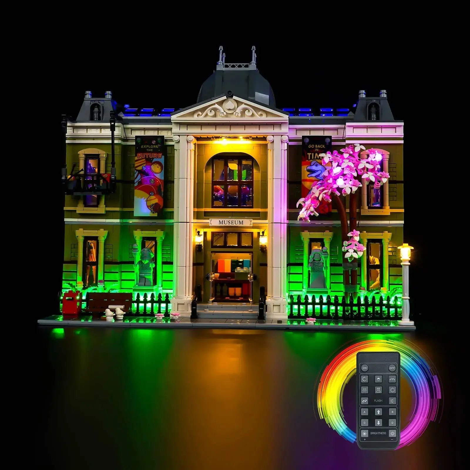 Light Kit for LEGO Natural History Museum 10326 - Bright My Bricks