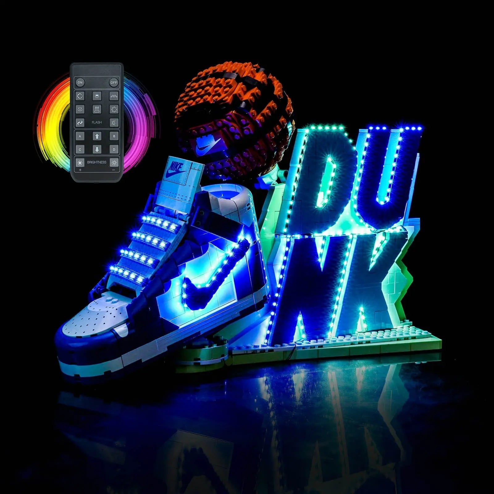 Light Kit for LEGO® Nike Dunk 43008 - Bright My Bricks