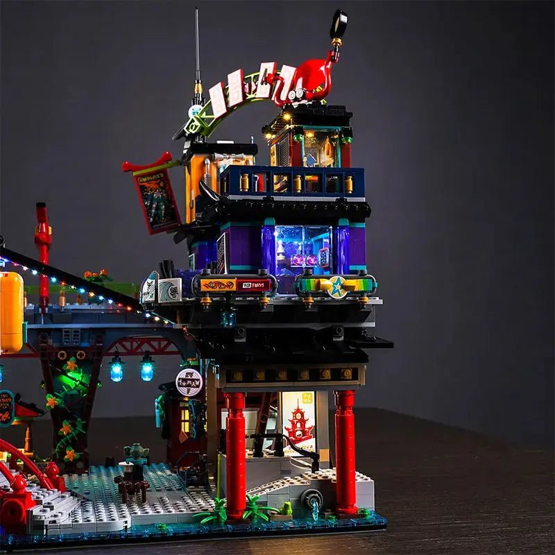Beleuchtungsset für LEGO Ninjago City Märkte #71799