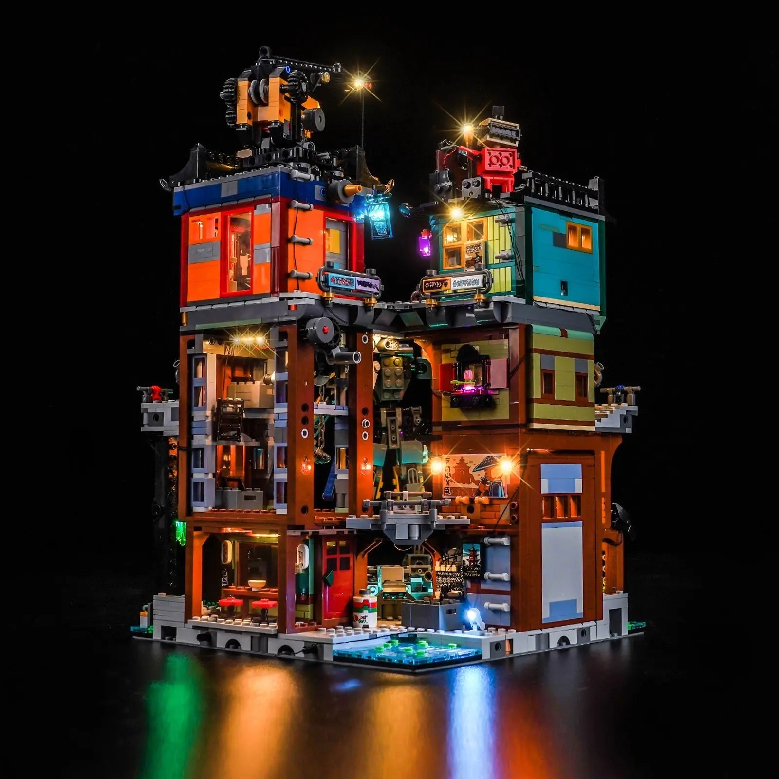 Light Kit for LEGO NINJAGO® City Workshops 71837 - Bright My Bricks