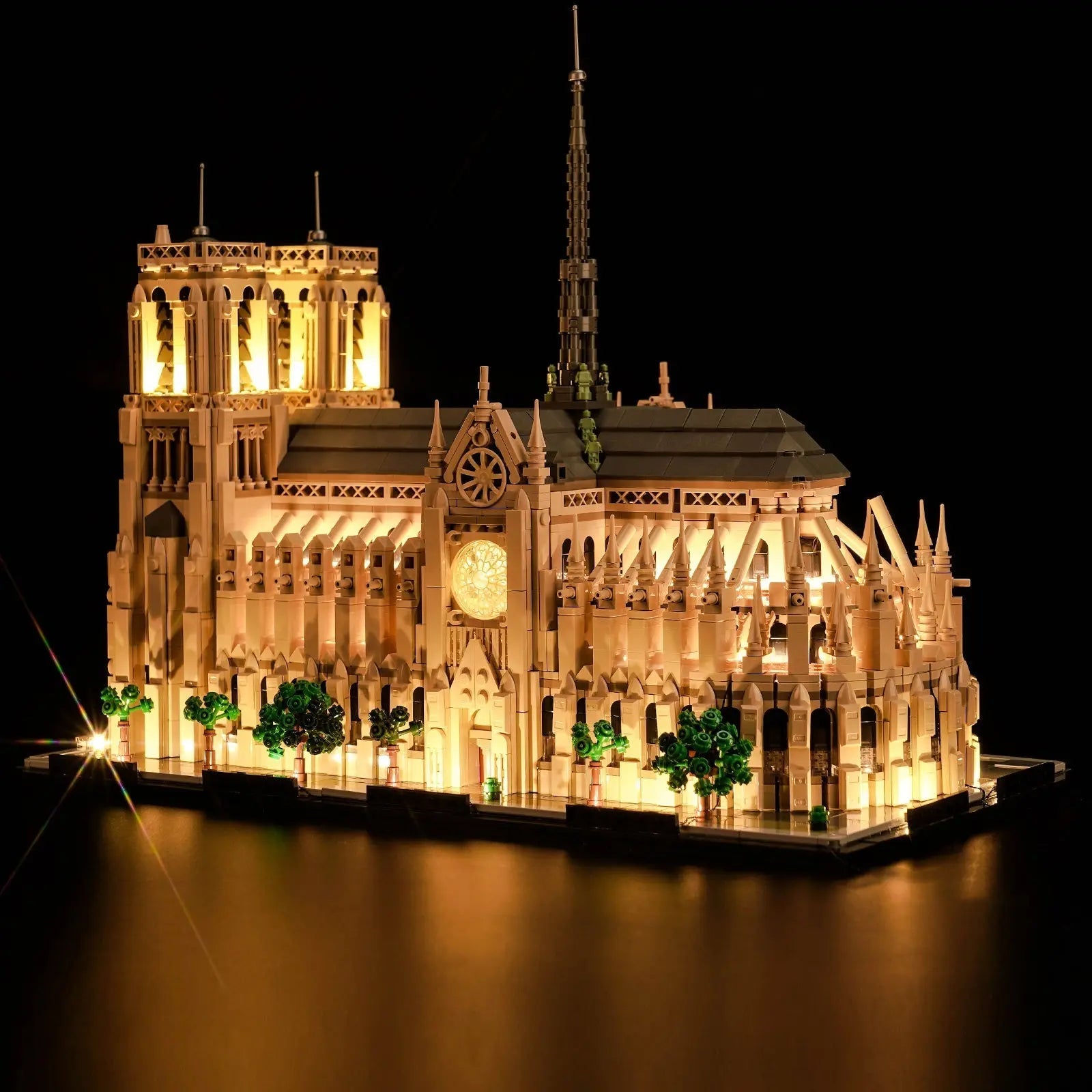 Light Kit for LEGO Notre - Dame de Paris 21061 - Bright My Bricks