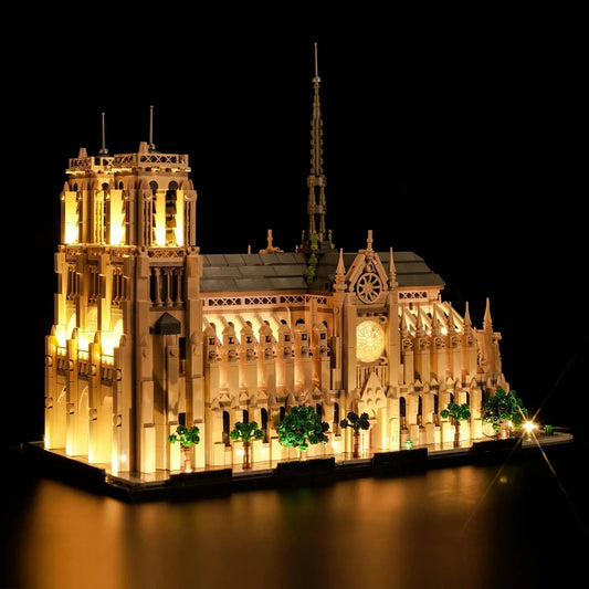 Light Kit for LEGO Notre - Dame de Paris 21061 - Bright My Bricks