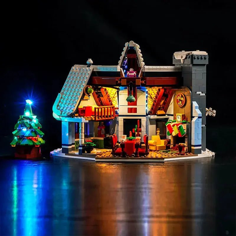 Light Kit for LEGO Santa’s Visit 10293 - Bright My Bricks