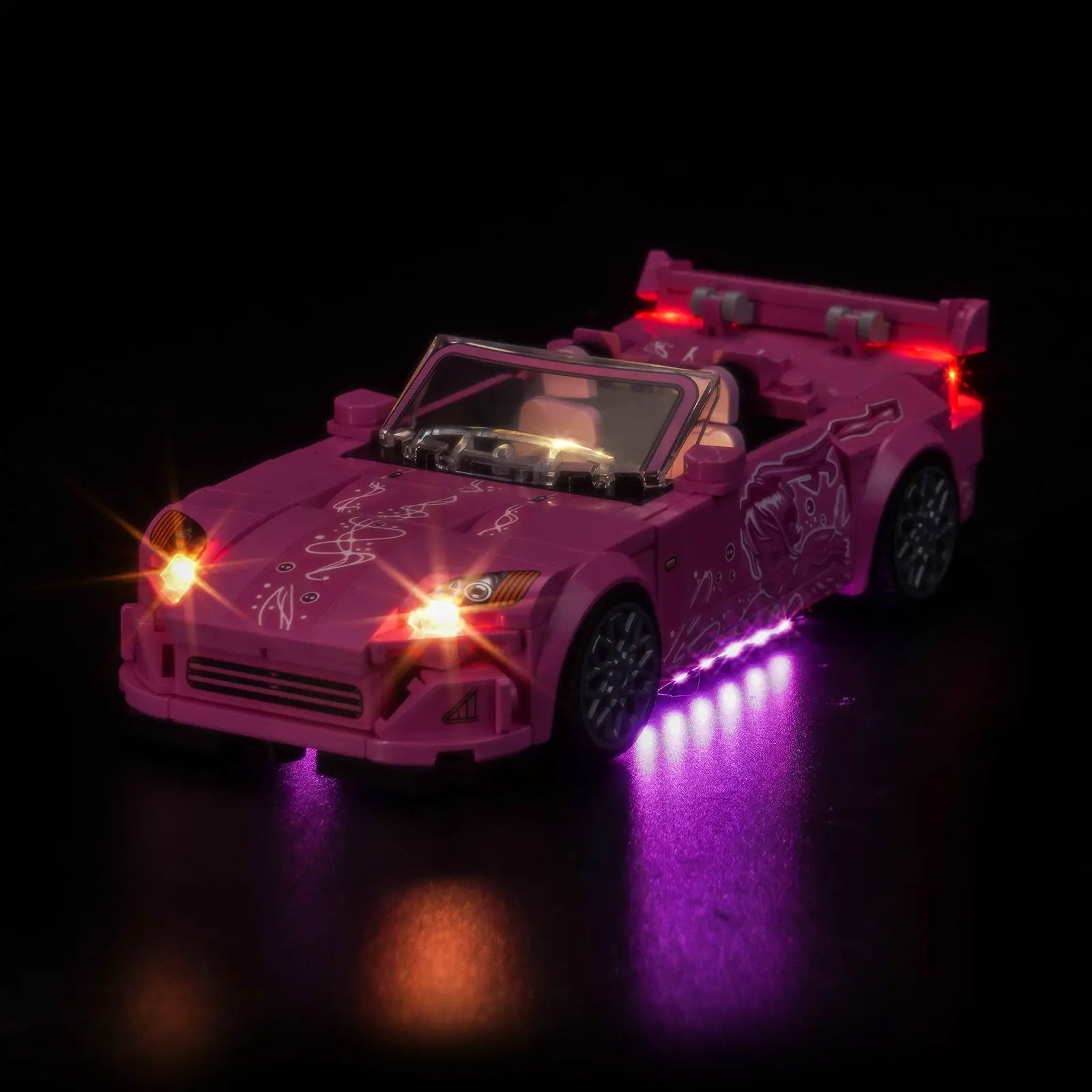 Light kit for LEGO® Speed Champions 2 Fast 2 Furious Honda S2000 77241 - Bright My Bricks