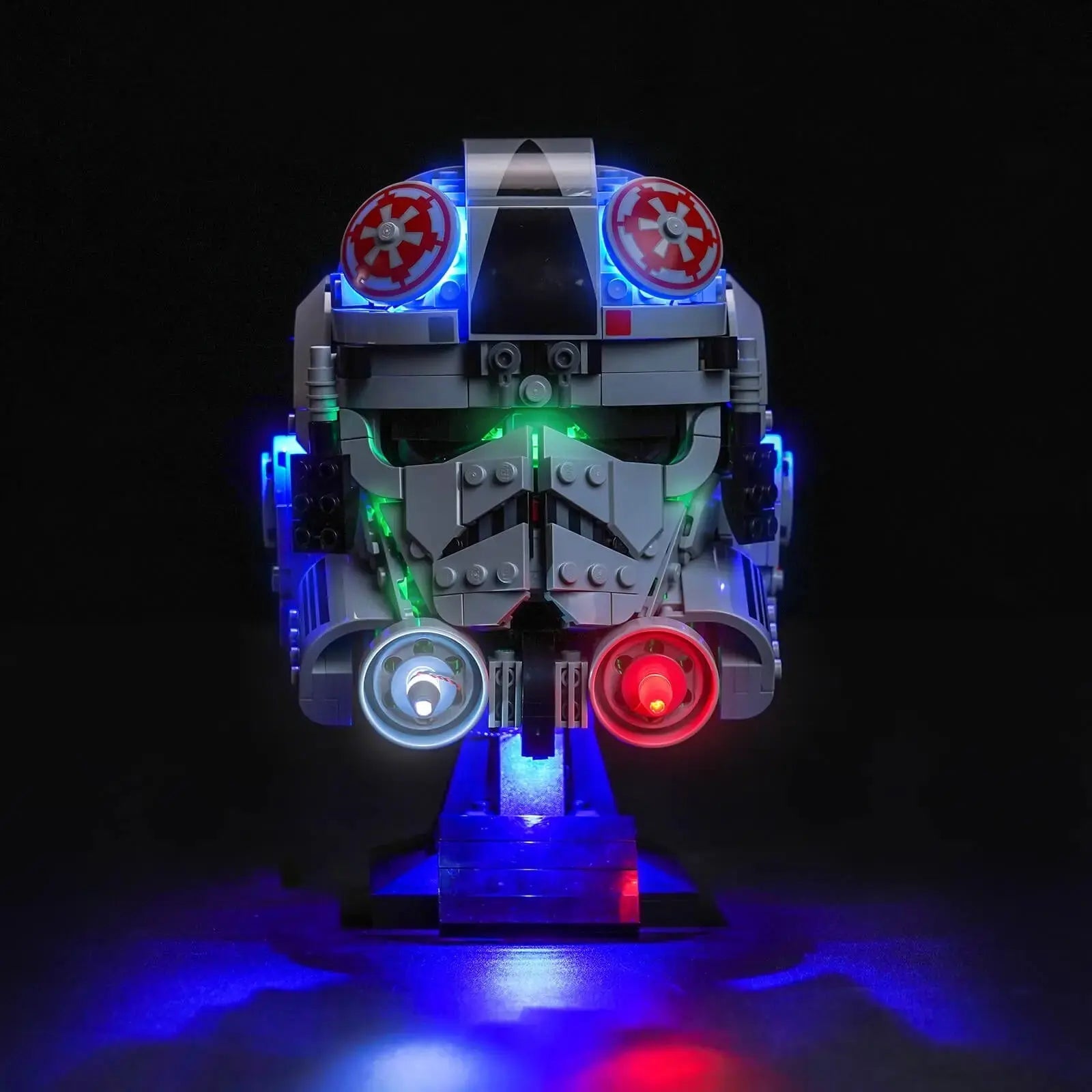 Light Kit for LEGO Star Wars AT - AT Driver™ Helmet 75429 - Bright My Bricks