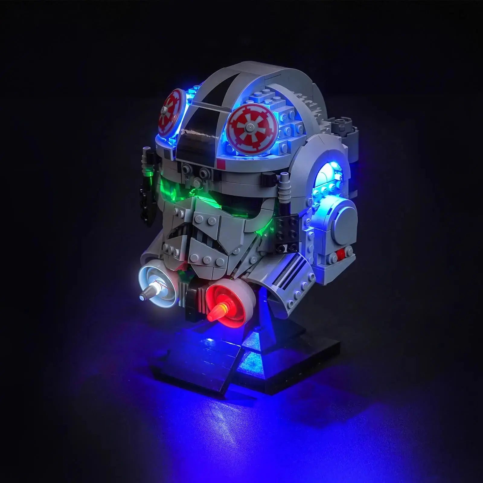Light Kit for LEGO Star Wars AT - AT Driver™ Helmet 75429 - Bright My Bricks