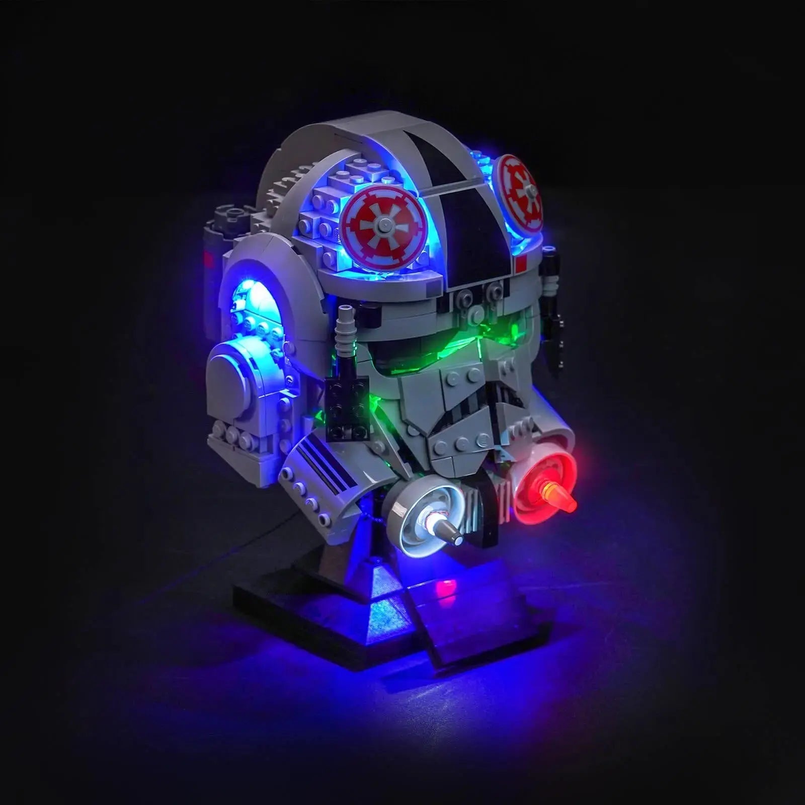 Light Kit for LEGO Star Wars AT - AT Driver™ Helmet 75429 - Bright My Bricks