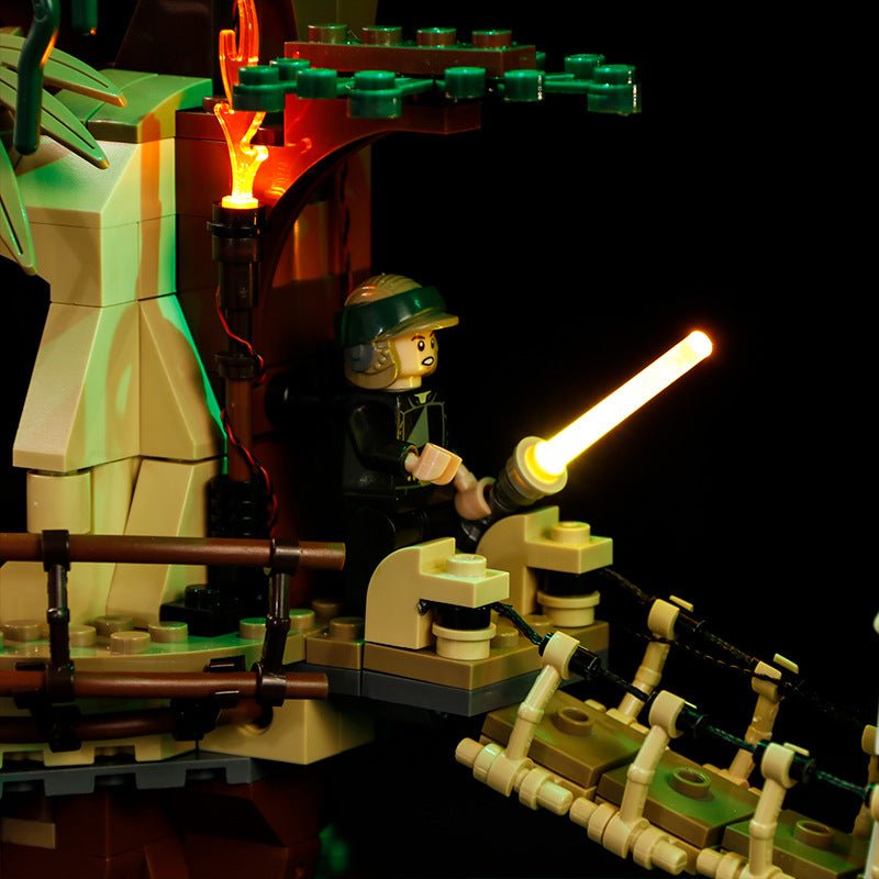 Light Kit for LEGO Star Wars Ewok Village 10236 - Bright My Bricks