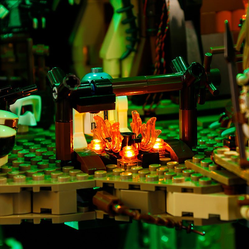 Light Kit for LEGO Star Wars Ewok Village 10236 - Bright My Bricks