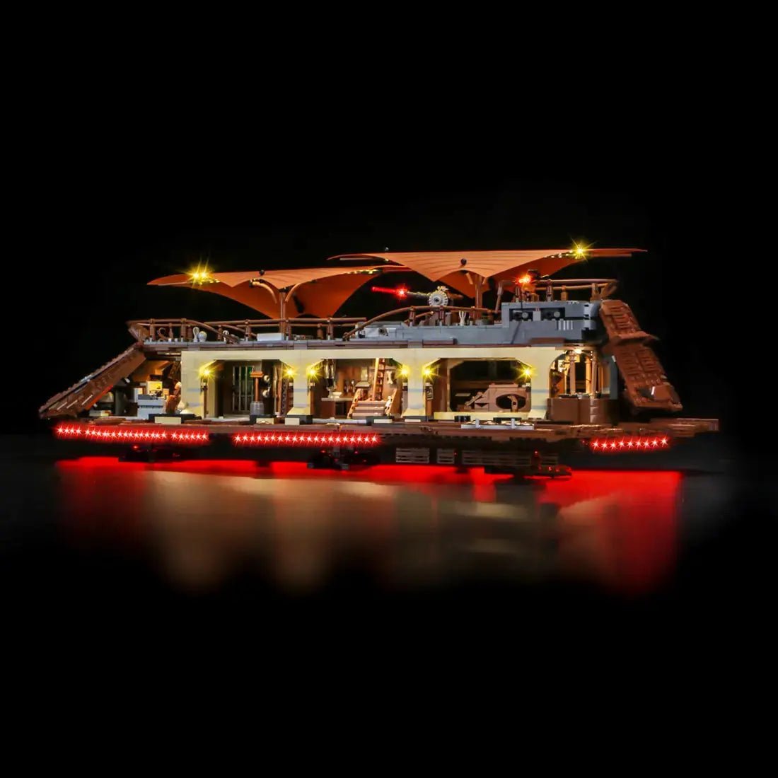 Light Kit for LEGO Star Wars Jabba's Sail Barge™ 75397 - Bright My Bricks