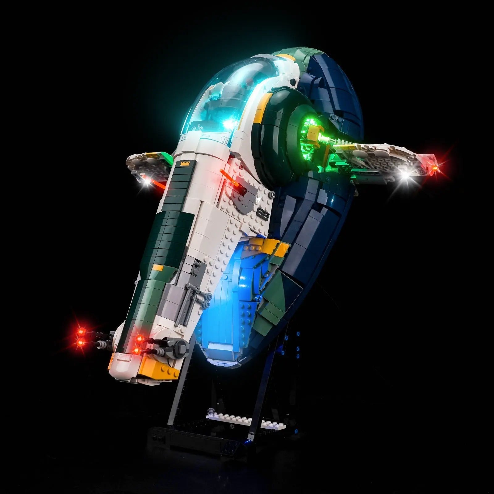 Light Kit for LEGO Star Wars Jango Fett’s Firespray - Class Starship 75409 - Bright My Bricks