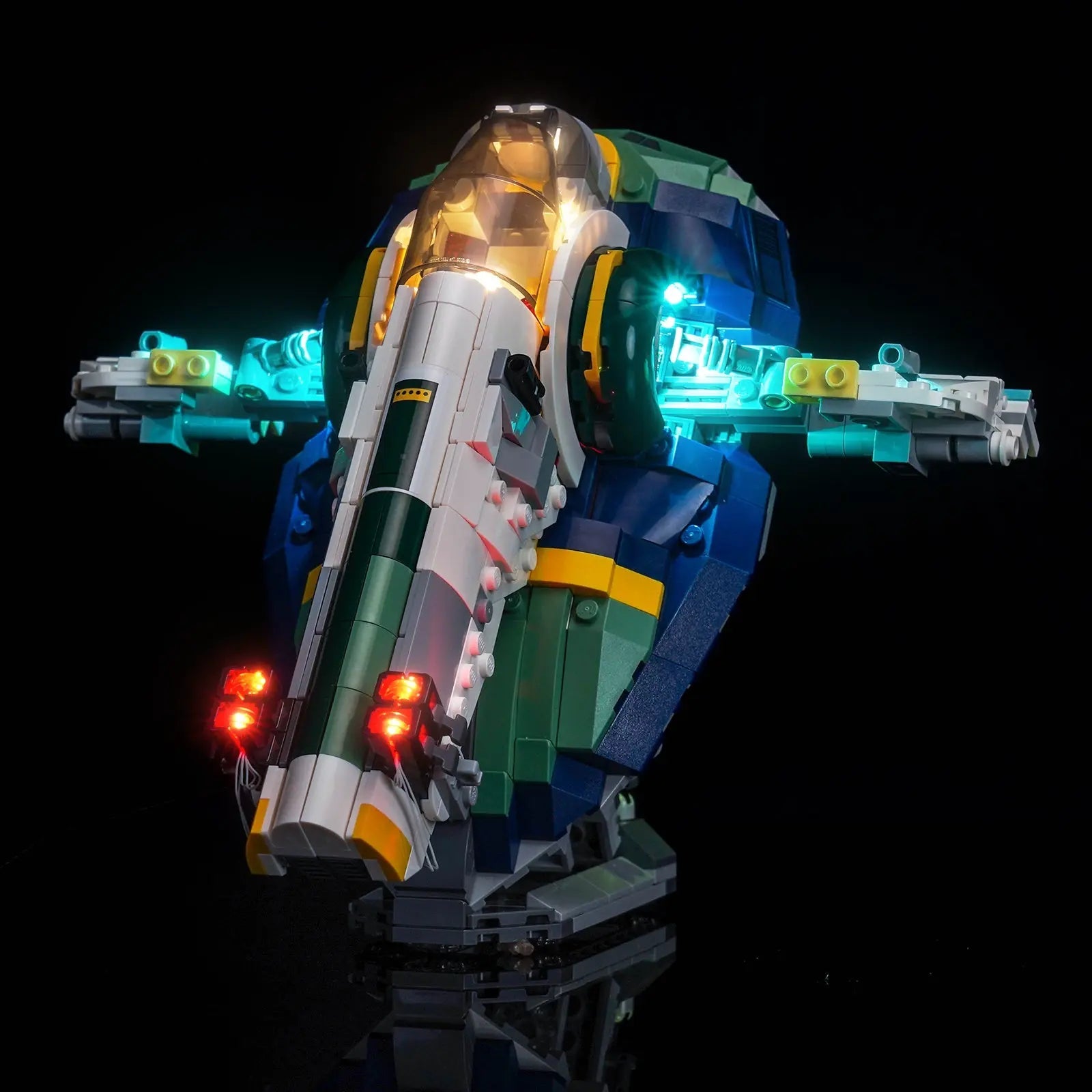 Light Kit for LEGO® Star Wars™ Jango Fett's Starship 75433 - Bright My Bricks