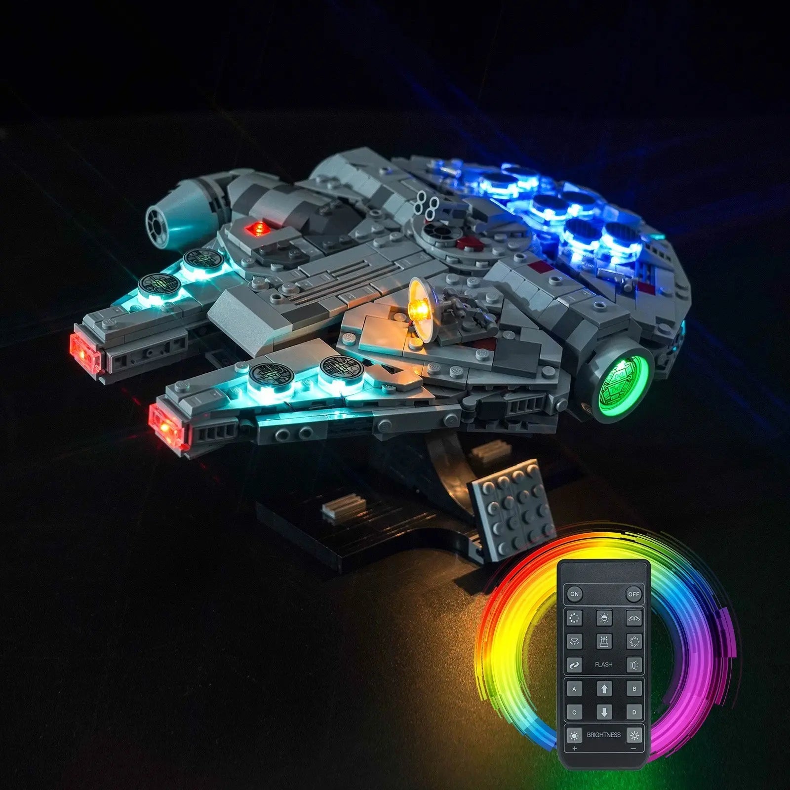 Light Kit for LEGO Star Wars Millennium Falcon™ 75375 - Bright My Bricks