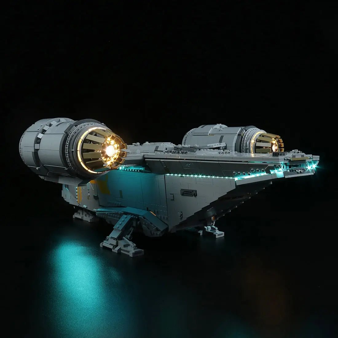 Light kit for LEGO® Star Wars™ The Razor Crest™ 75331 Remote Control Version - Bright My Bricks